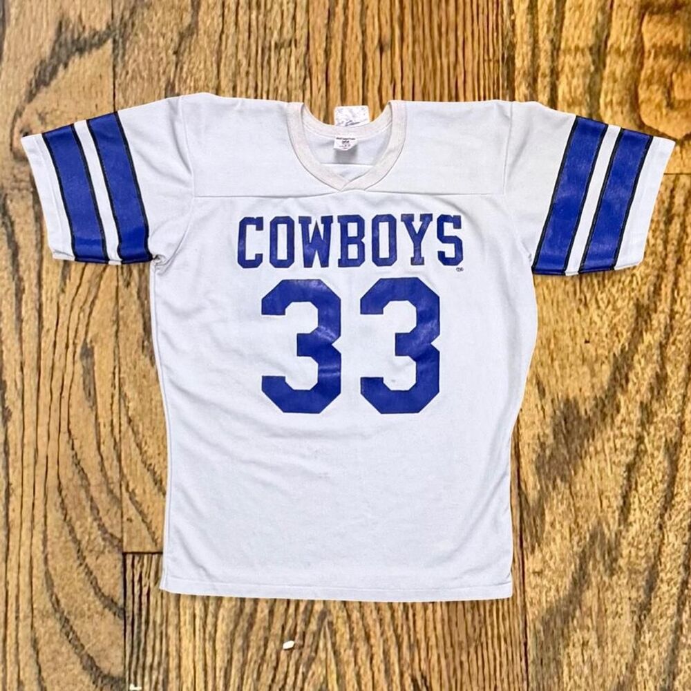 Vintage 80’s Dallas Cowboys Rawlings Knit Style Football Jersey